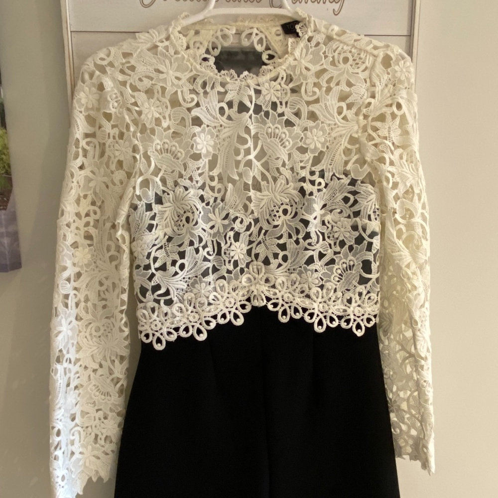 Topshop Lace Romper